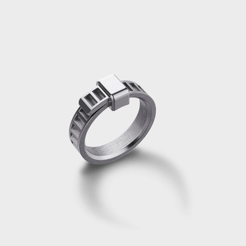 Bague Bind Me Argent Lisse